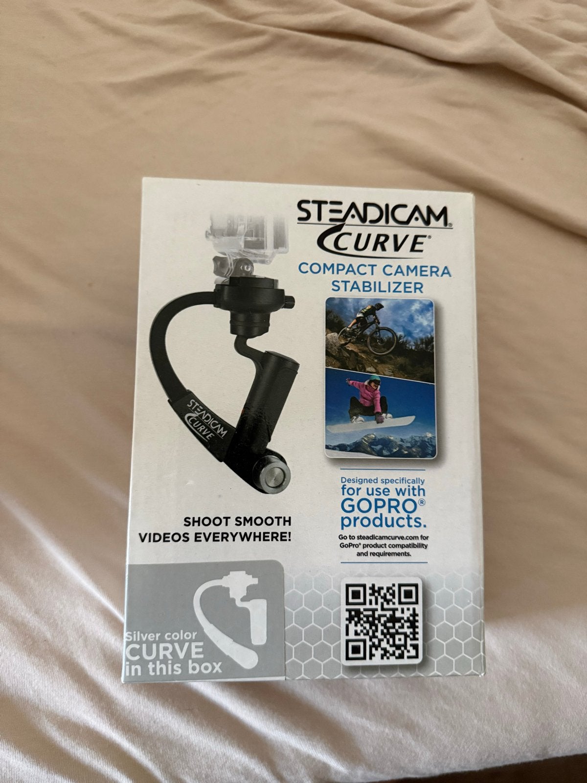 Steadicam Curve voor GoPro camera - Compacte Stabilisator, Ophalen of Verzenden, Nieuw, GoPro