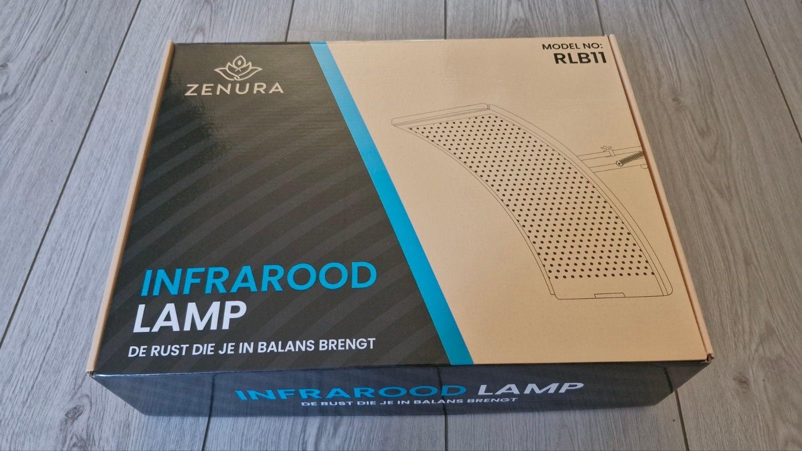 Infrarood lamp Zenura RLB11, Huis en Inrichting, Lampen | Hanglampen, Ophalen of Verzenden, Zo goed als nieuw, Metaal
