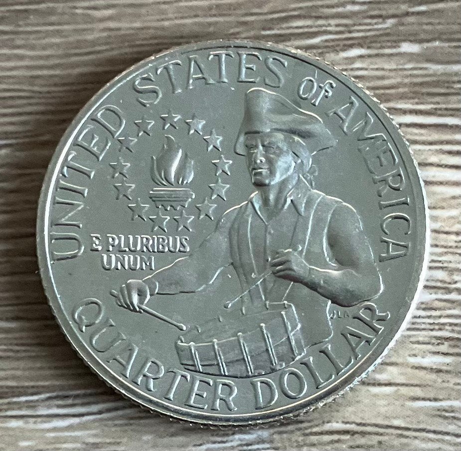 zilveren quarter dollar 1976, Ophalen, Noord-Amerika, Losse munt, Zilver