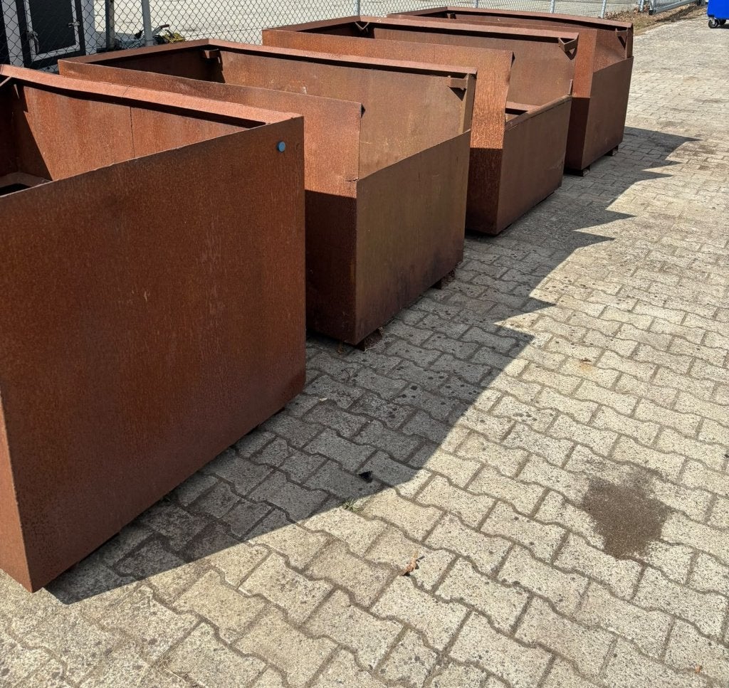 4 stalen heftruck bakken, Doe-het-zelf en Verbouw, Ophalen, Gebruikt, 100 cm of meer, 60 cm of meer
