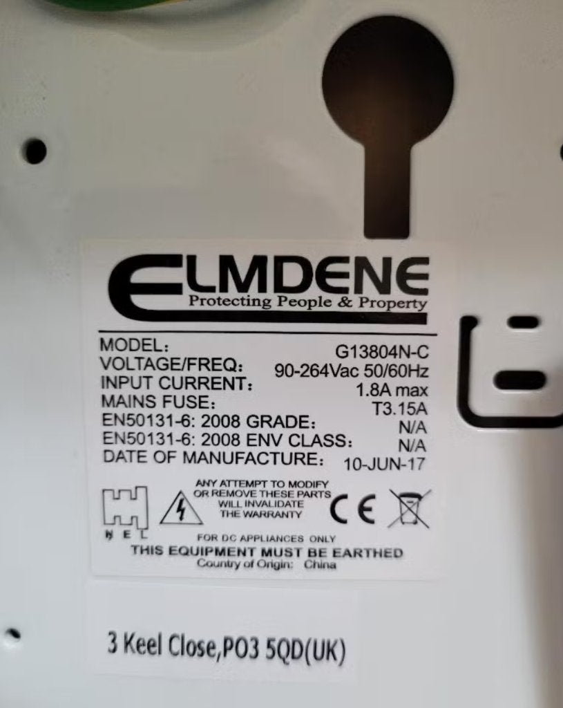 2 stuks Elmdene power supply G13804N-C 13.8V/4A  ., Ophalen of Verzenden, Nieuw, Overige typen