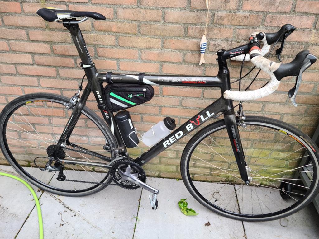 Red Bull Carbon Pro Racefiets - Lichtgewicht en Snel, Fietsen en Brommers, Fietsen | Racefietsen, Ophalen