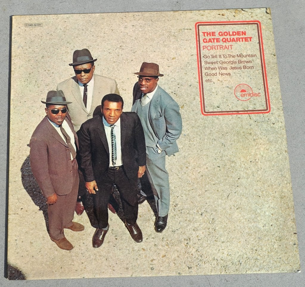The Golden Gate Quartet - Portrait LP (EMI), LP, Zo goed als nieuw, 12 inch, Fotohoes