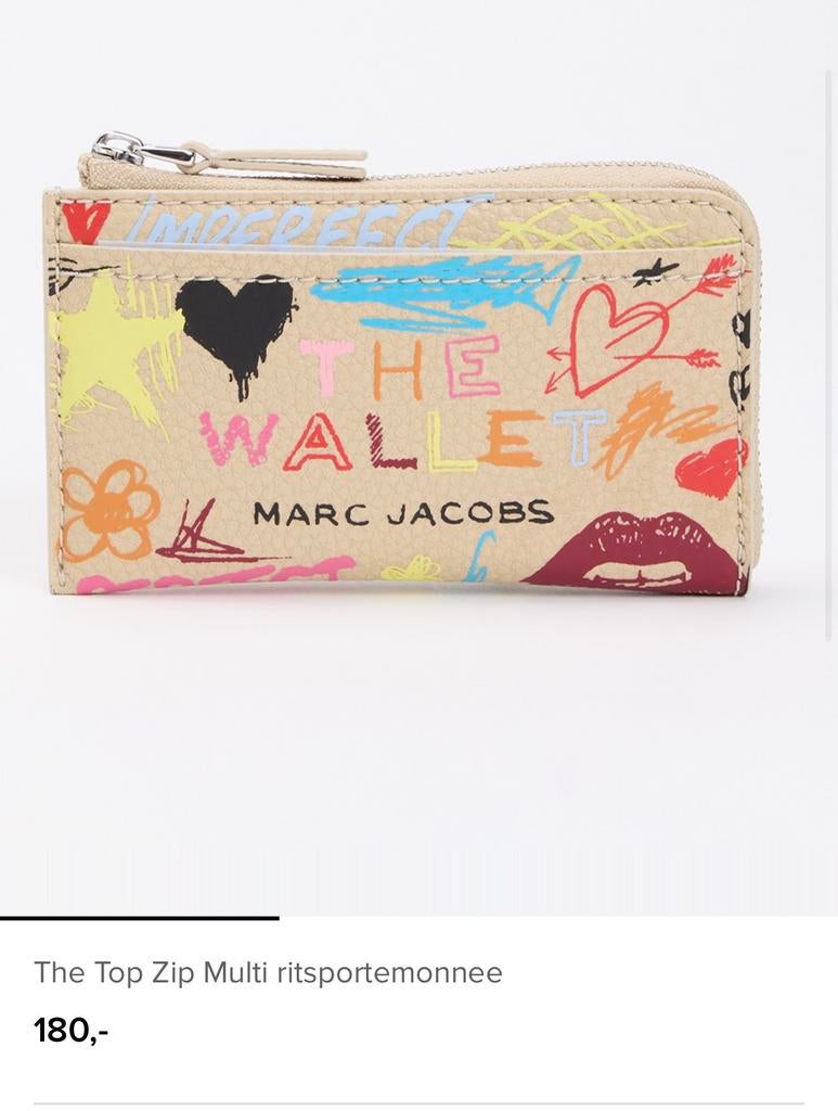Marc jacobs portemonnee nieuw!, Ophalen, Nieuw, Overige kleuren