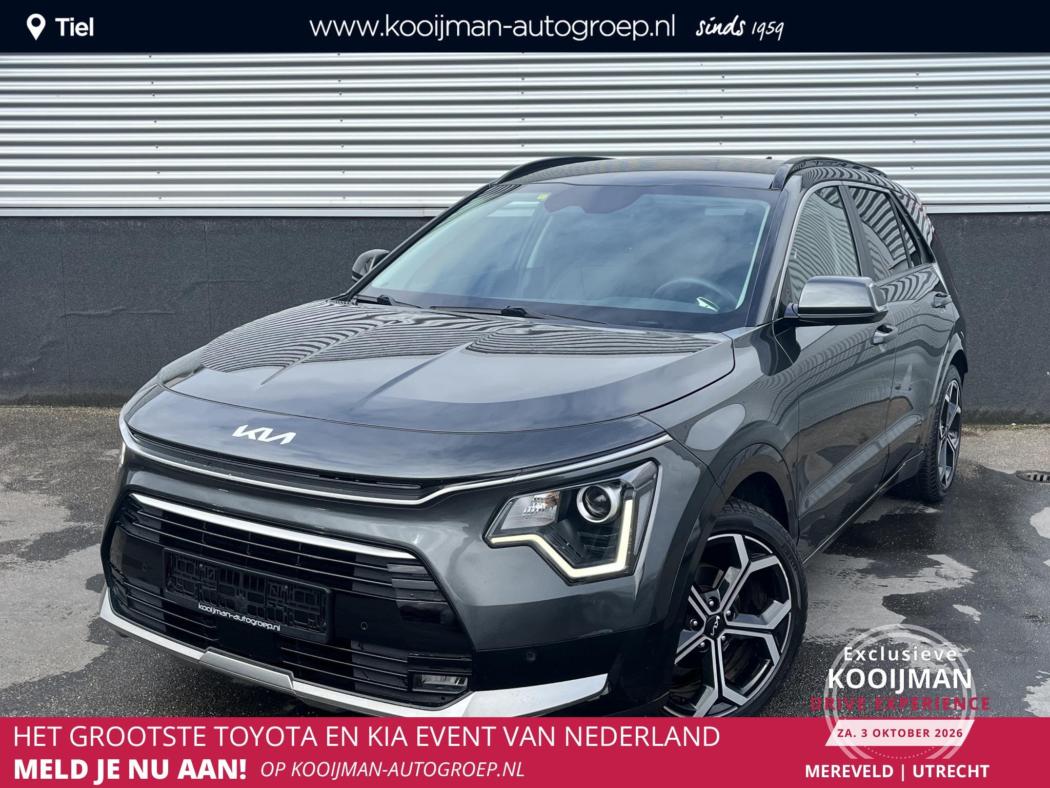 Kia Niro 1.6 GDi Hybrid DynamicLine Navigatie, Parkeersensor