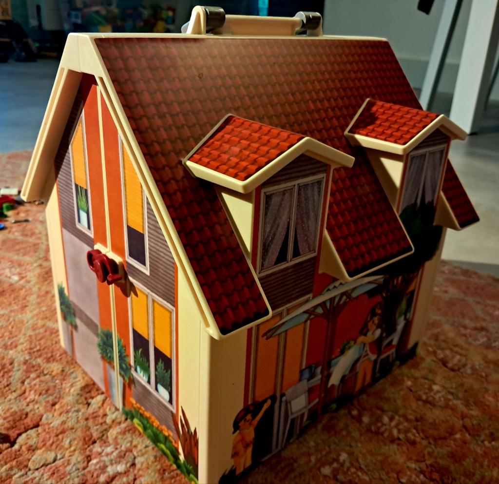 PLAYMOBIL Dollhouse mijn meeneempoppenhuis 70985, Ophalen of Verzenden, Gebruikt, Complete set