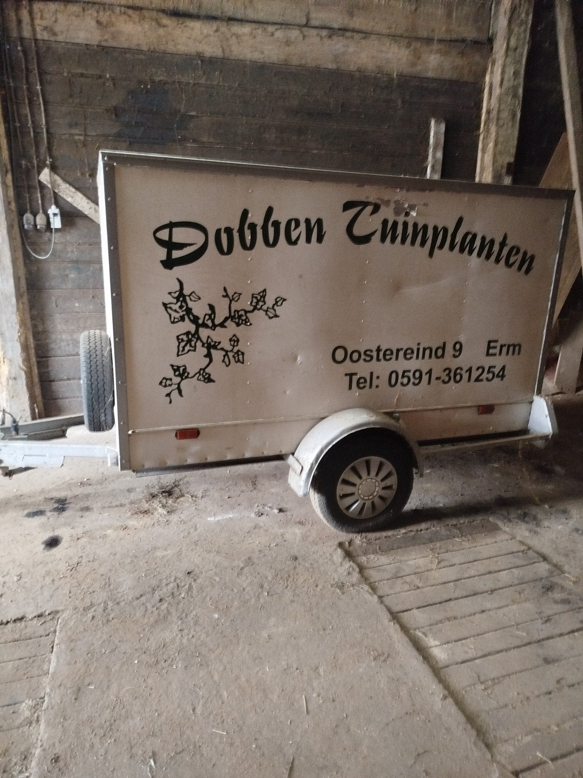 Aanhangwagen gesloten, Ophalen of Verzenden
