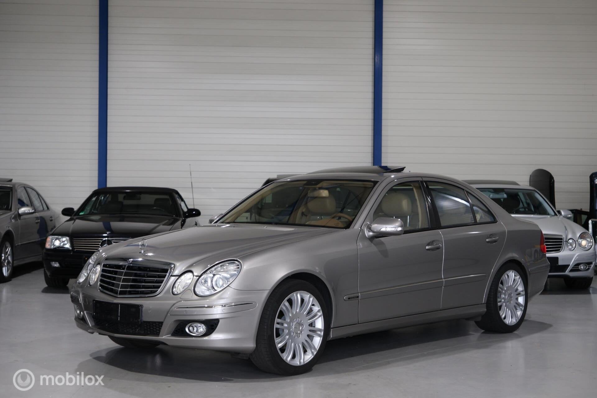 2007 Mercedes E280 | 78 dkm | Sportpakket | Schuifdak | 1eig, Auto's, Automaat, Achterwielaandrijving, Gebruikt, Beige