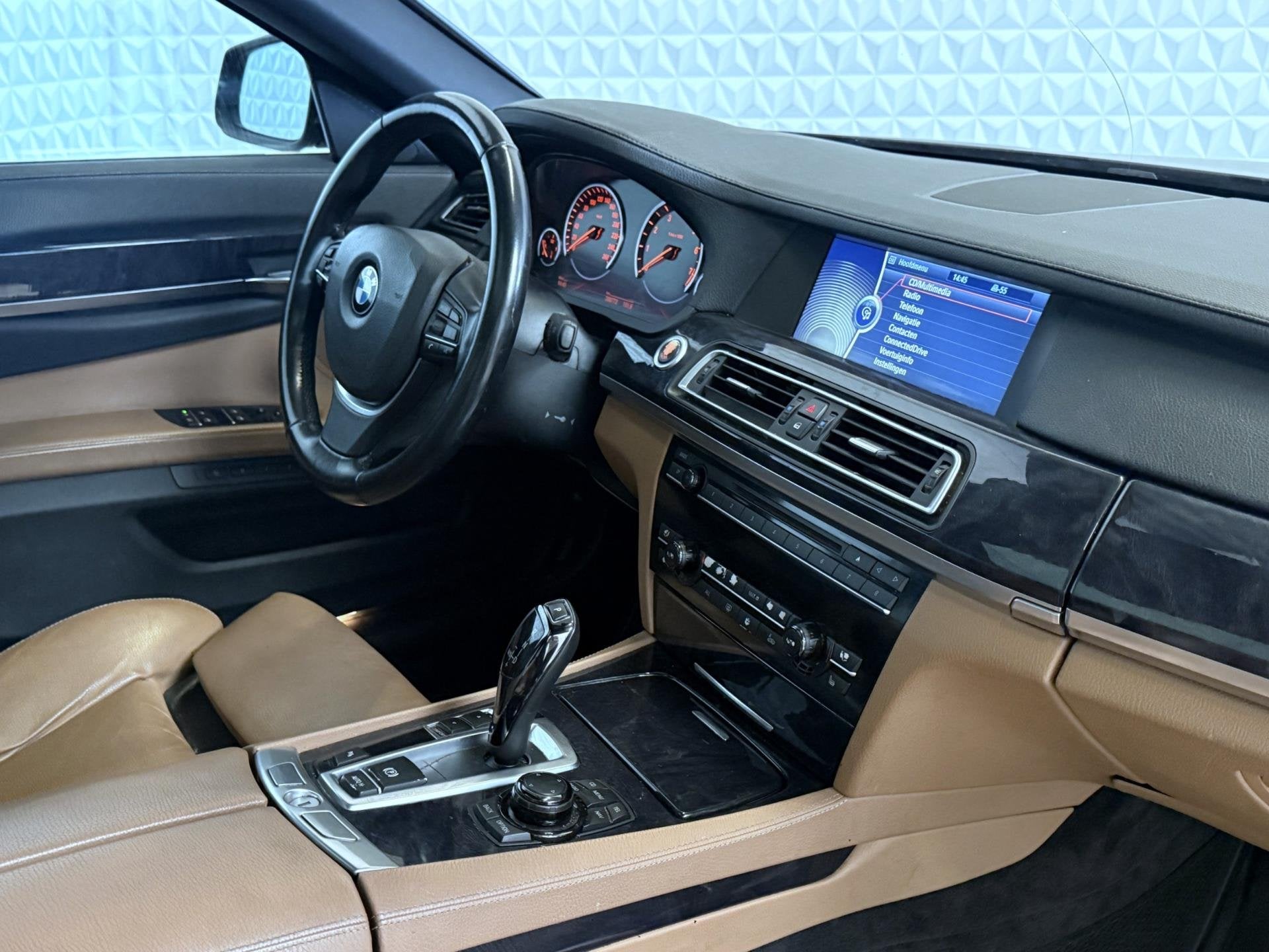 BMW 7-serie 740i Head-Up Schuifdak Softclose Xenon (2008), Auto's, Automaat, Euro 5, Achterwielaandrijving, Gebruikt