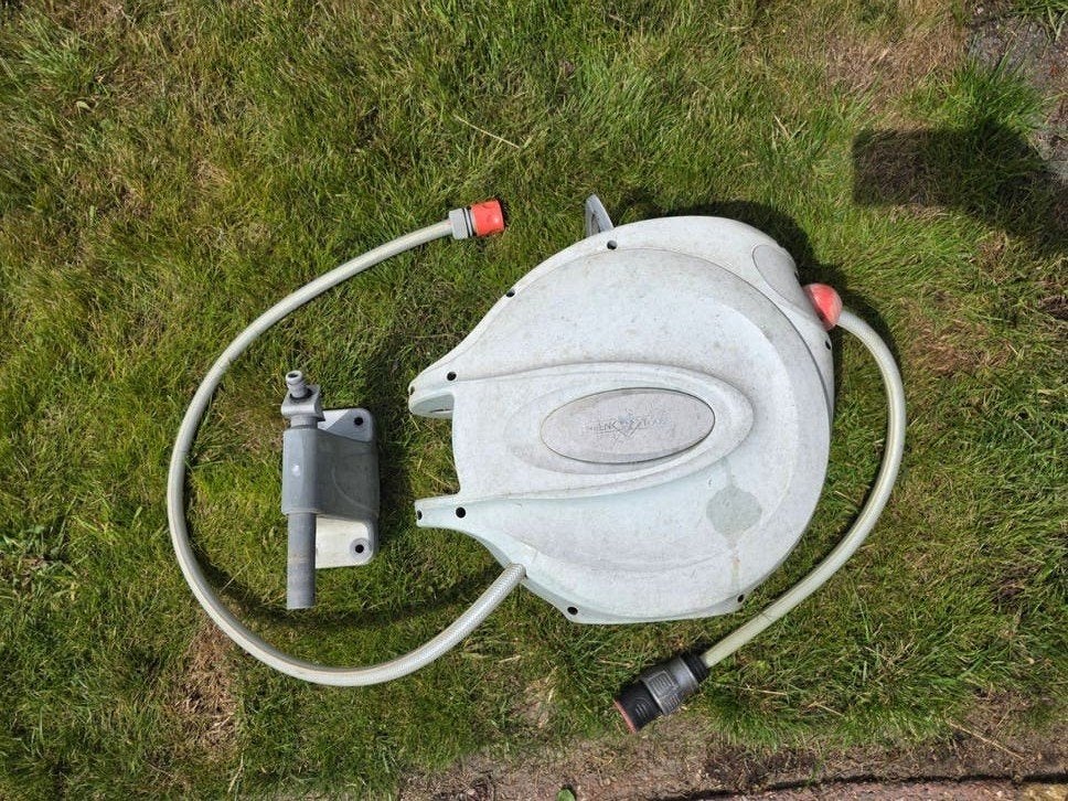 Talen Wandslangenbox 15 meter, Ophalen, Gebruikt, Tuinslanghaspel