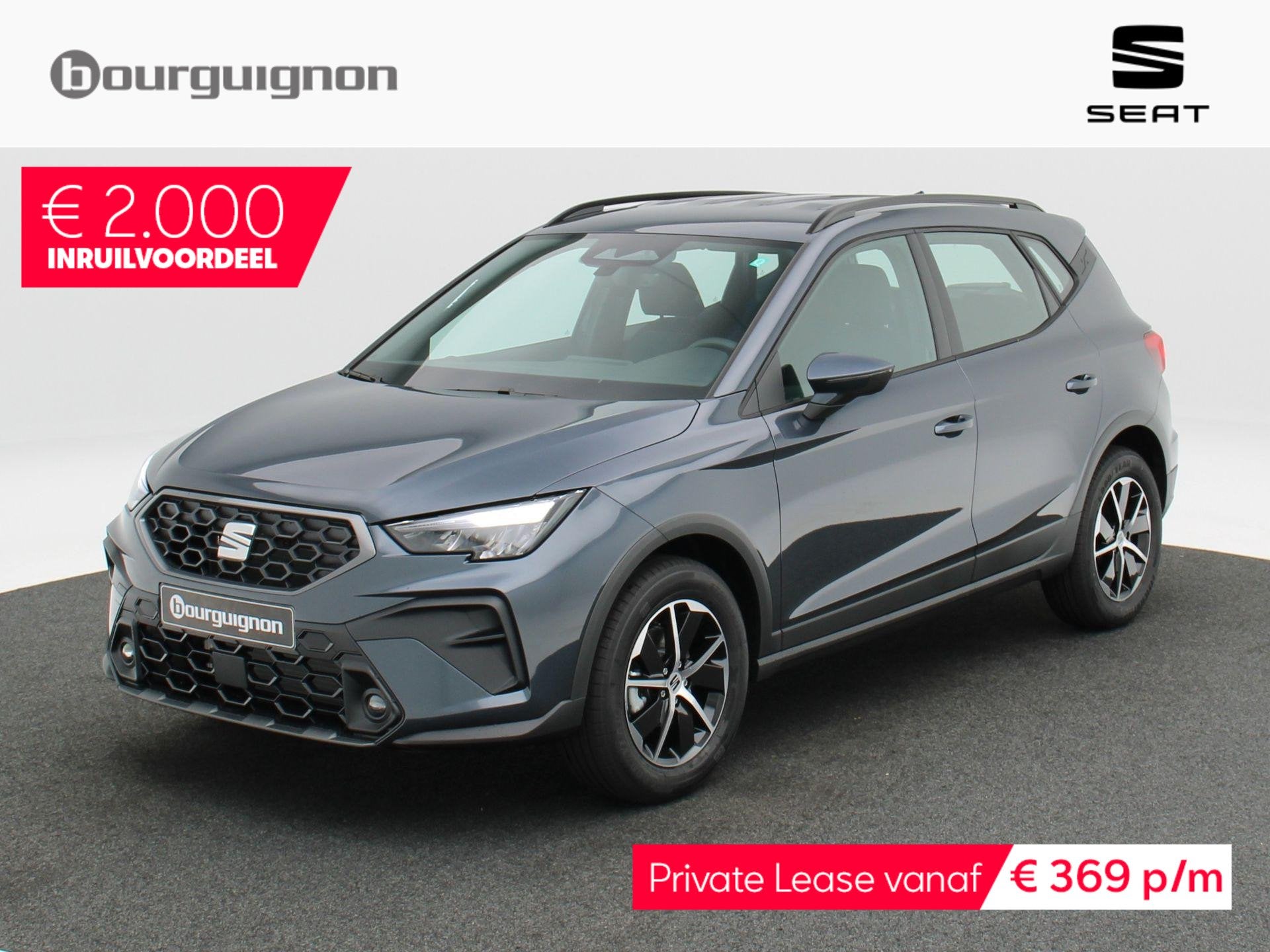 SEAT Arona Style 1.0 TSI 95 PK | Trekhaak | Carplay | Parkee, Auto's, Voorwielaandrijving, Stof, 95 pk, Bedrijf