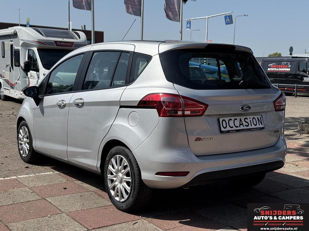 Ford B-Max 1.0 EcoBoost Style 1 eigenaar 68400 km, Voorwielaandrijving, Gebruikt, Zwart, B-Max