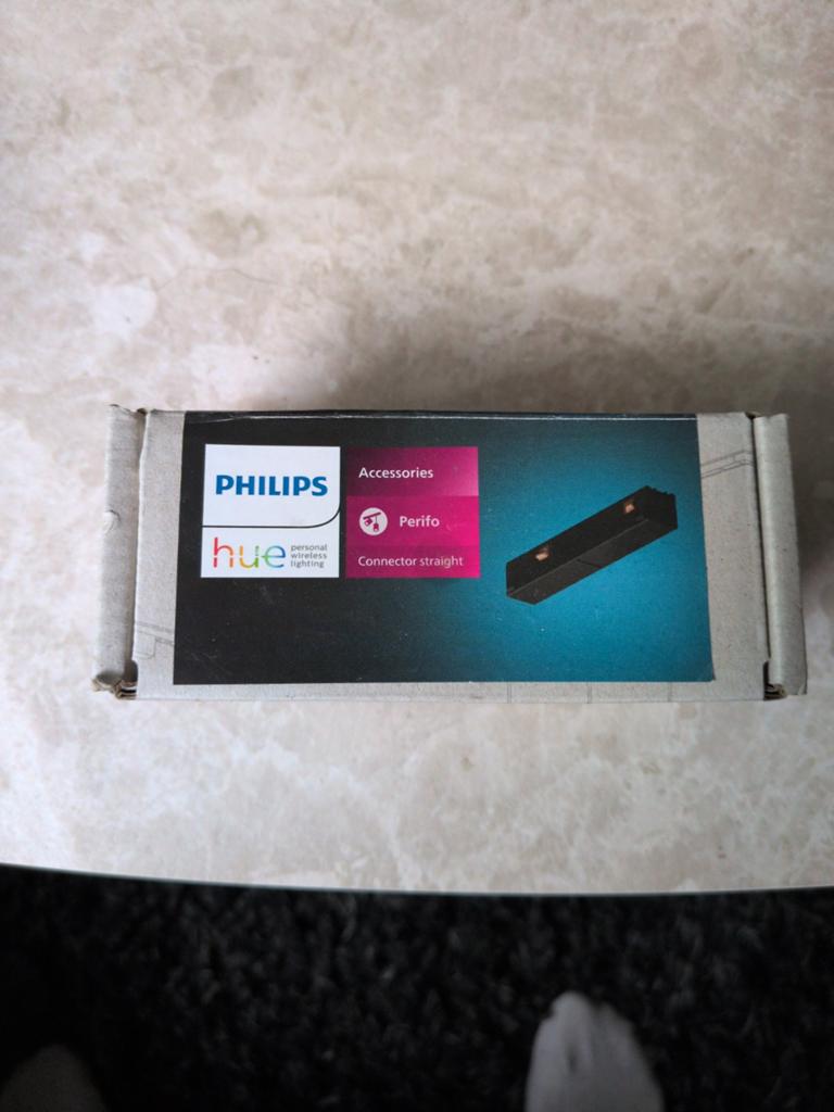 Philips Hue Perifo Connector Straight (Nieuw in doos), Ophalen of Verzenden, Nieuw