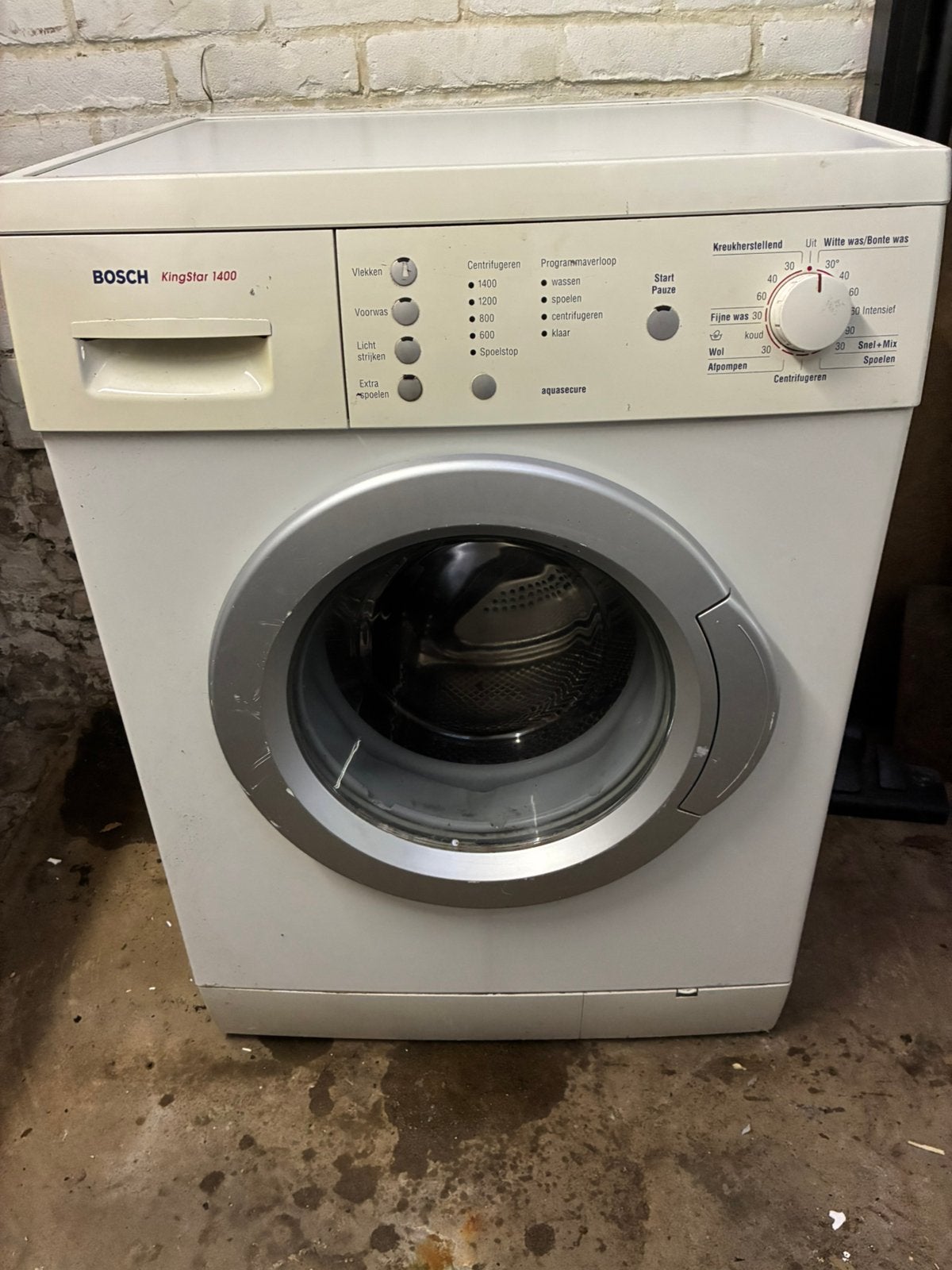 Bosch wasmaschine, Gebruikt, Ophalen of Verzenden, Voorlader, 85 tot 90 cm