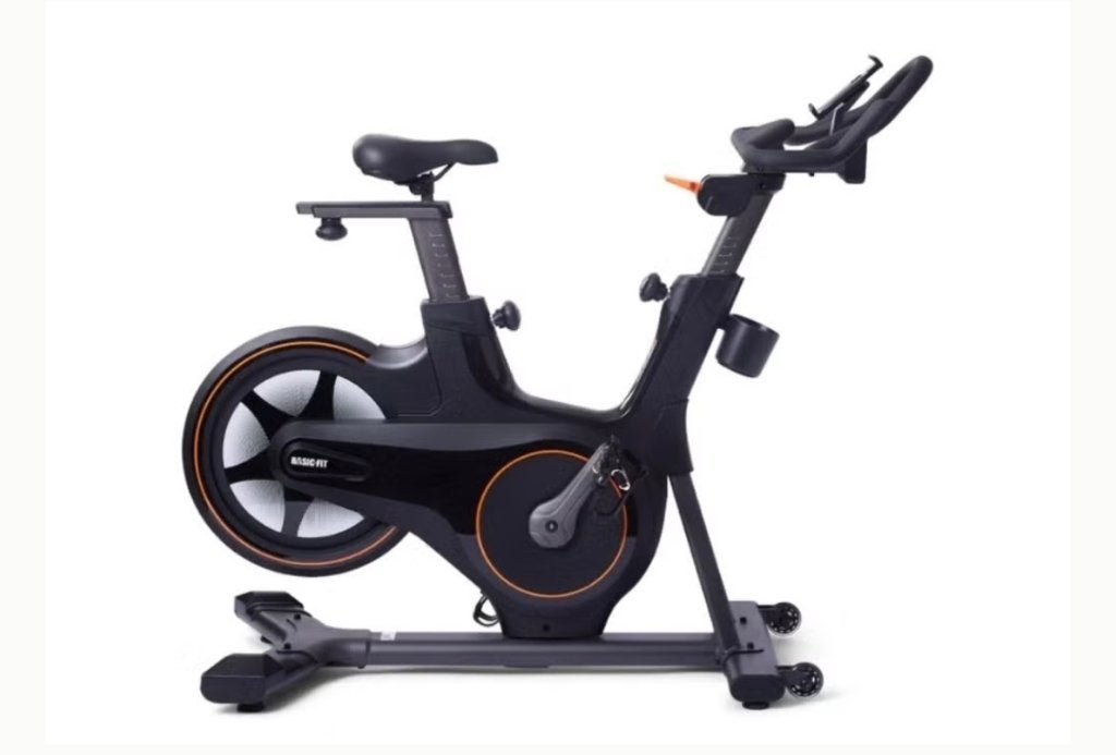 Basic-Fit Smart Bike, Ophalen, Zo goed als nieuw, Metaal, Spinningfiets