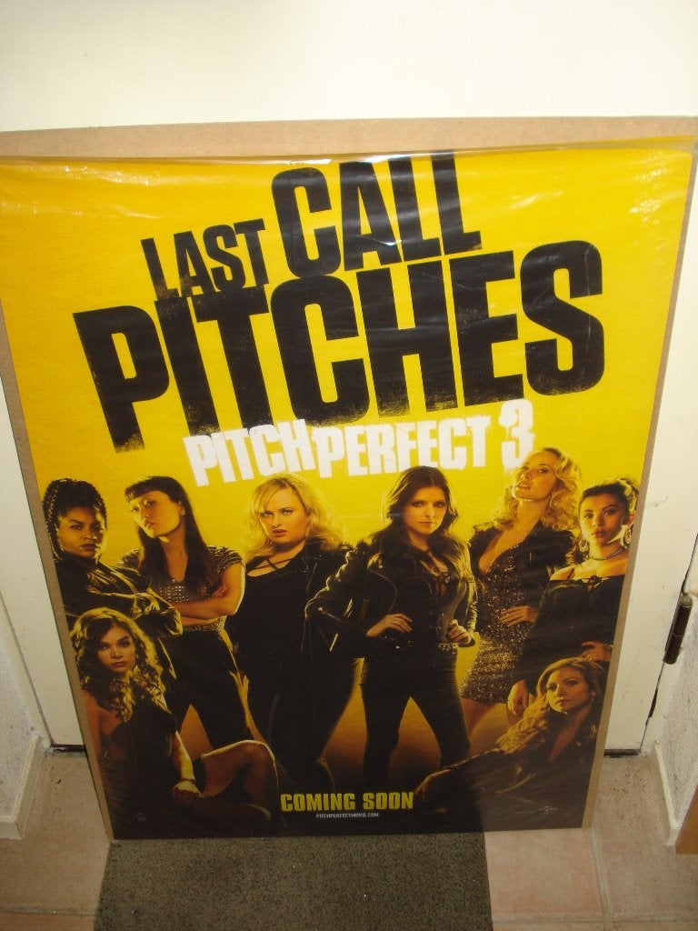 Pitch perfect 3 Filmposter, Ophalen, Zo goed als nieuw, A1 t/m A3, Film en Tv