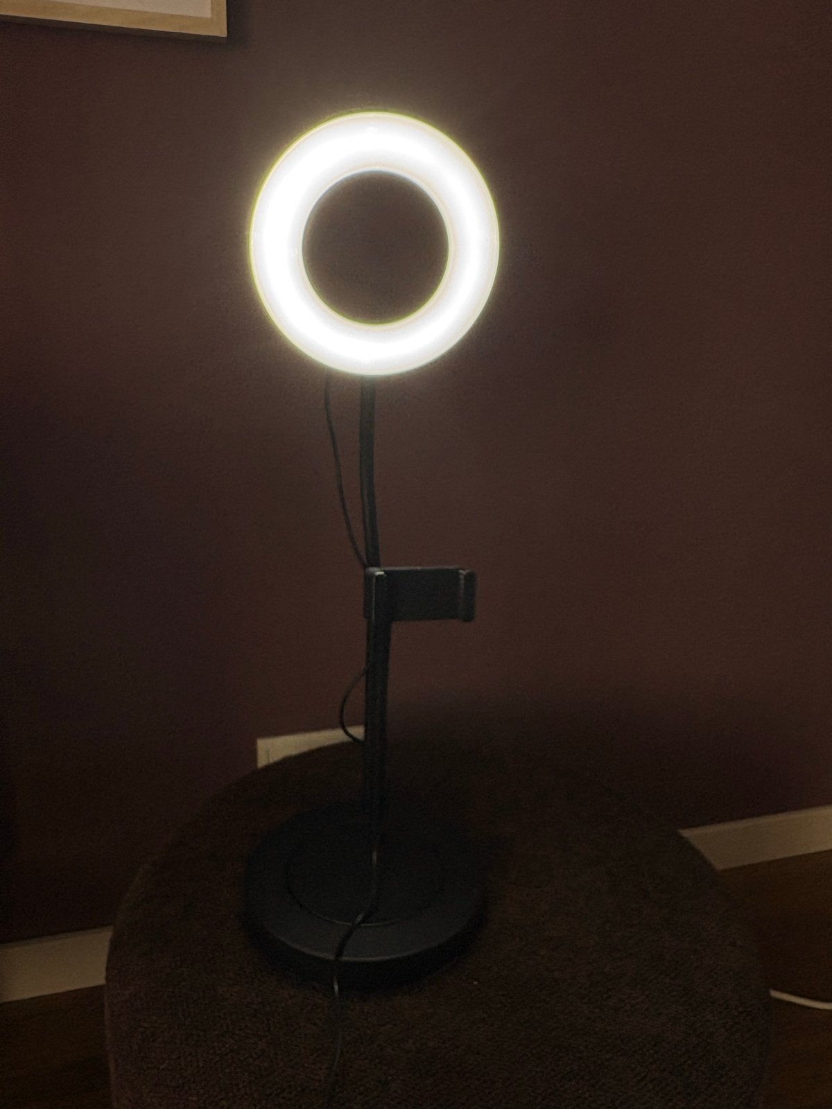 Ringlamp - Ringlight | met telefoonhouder en dimfunctie, Ophalen, Overige merken, Gebruikt, Kunststof