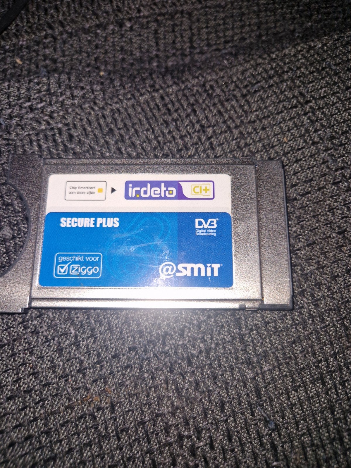 SMiT Irdeto CI+ Module Geschikt voor Ziggo, Ophalen of Verzenden, Gebruikt, Decoder
