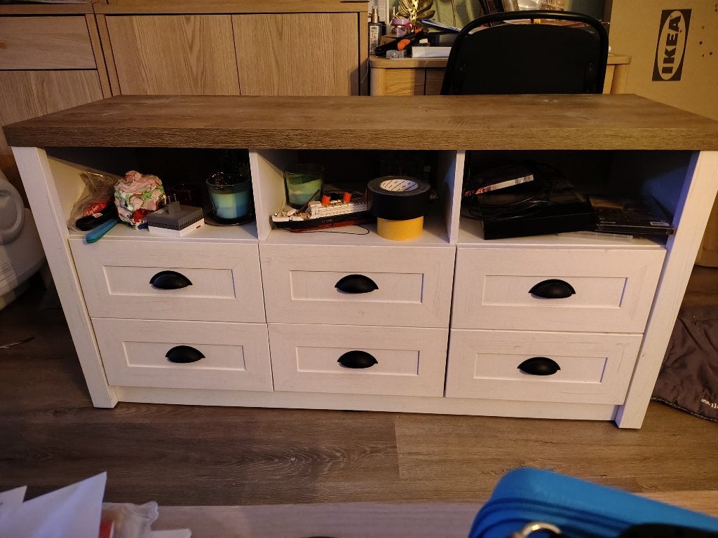 Tv kast, Ophalen, 100 tot 150 cm, Zo goed als nieuw, Minder dan 100 cm