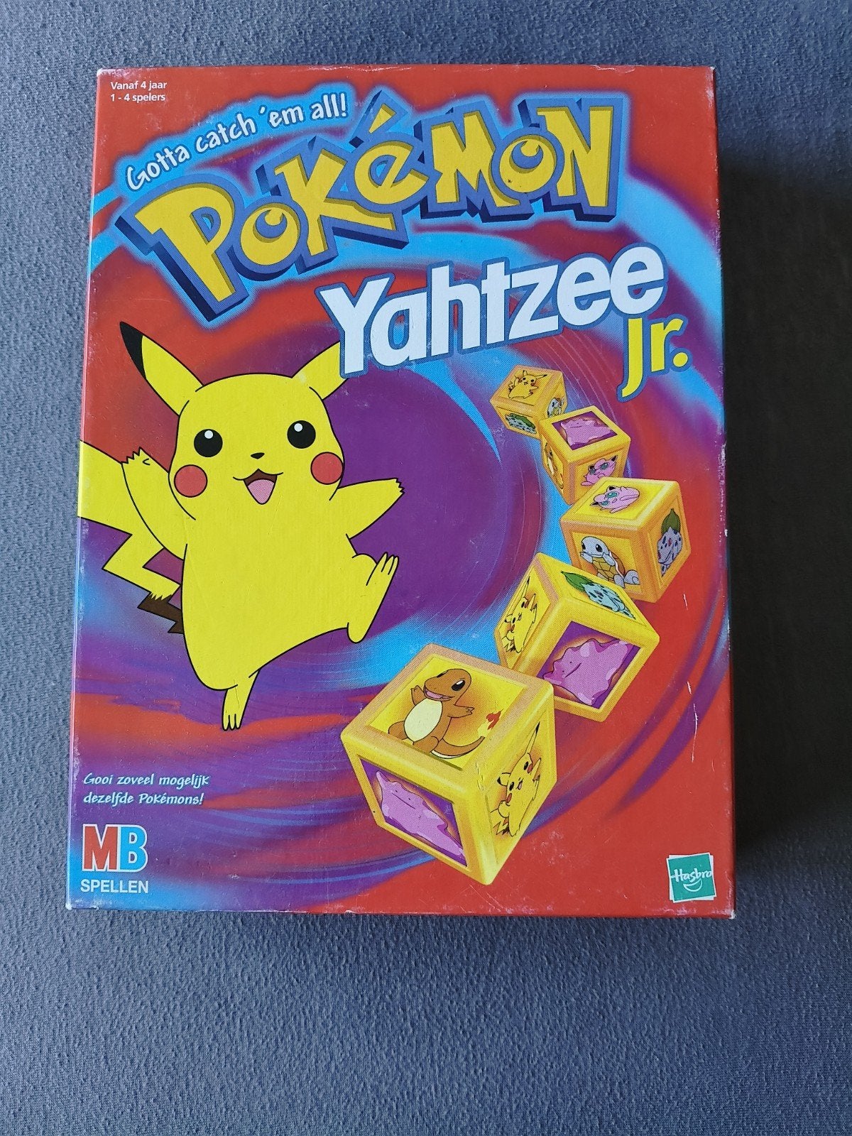 Pokemon Yahtzee, Ophalen of Verzenden, Zo goed als nieuw