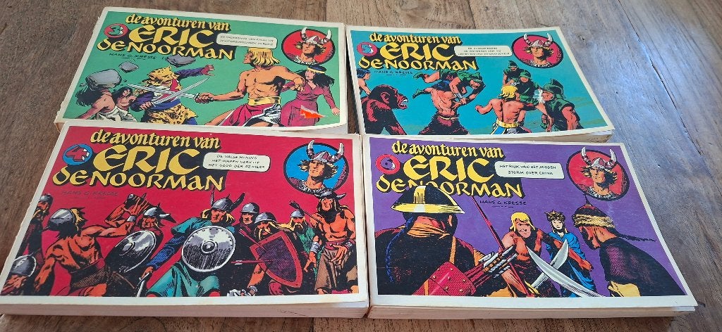 Eric de Noorman, Meerdere stripboeken, Ophalen, Gelezen