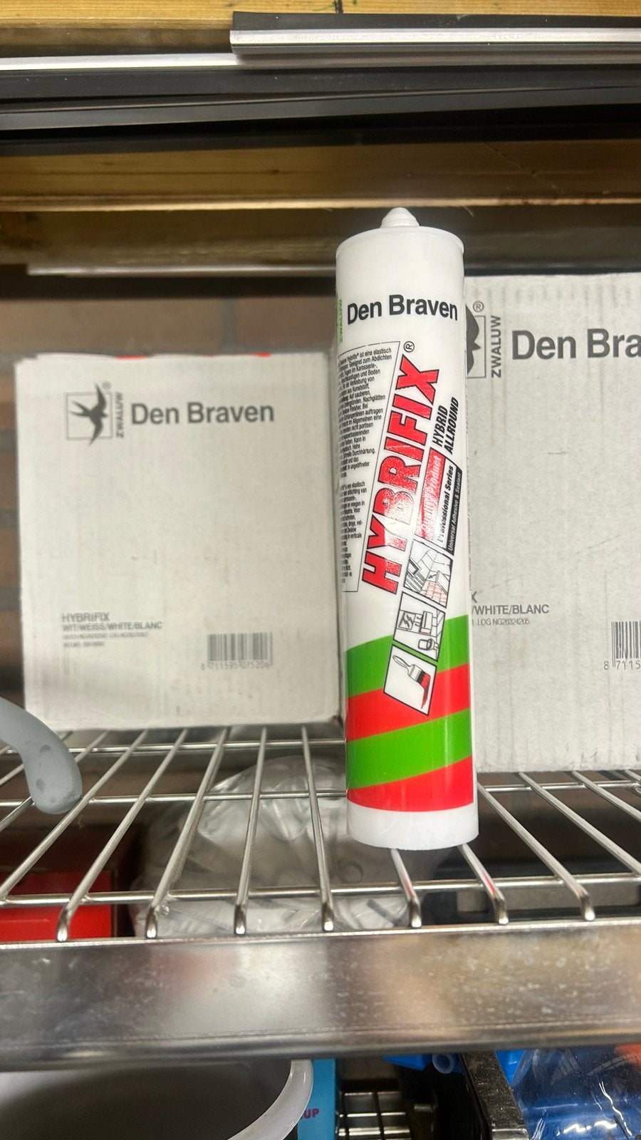 Den Braven Hybrifix Kit Wit/Weiß/White/Blanc. 36 stuks, Minder dan 5 liter, Ophalen of Verzenden, Nieuw, Wit