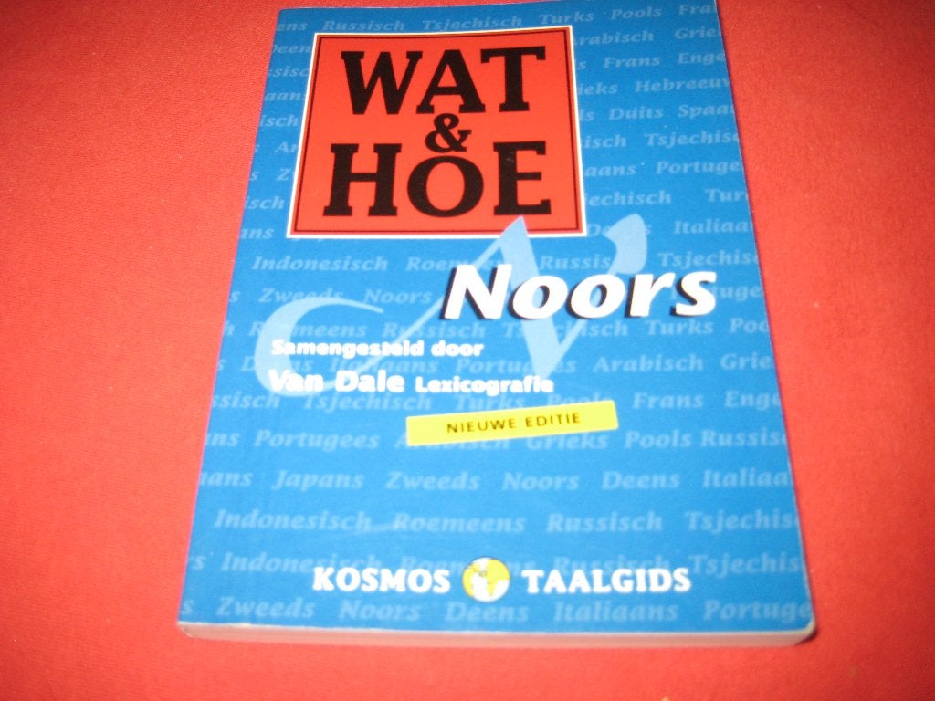 Kosmos: Wat en Hoe Noors, Overige uitgevers, Ophalen of Verzenden, Zo goed als nieuw, Overige talen