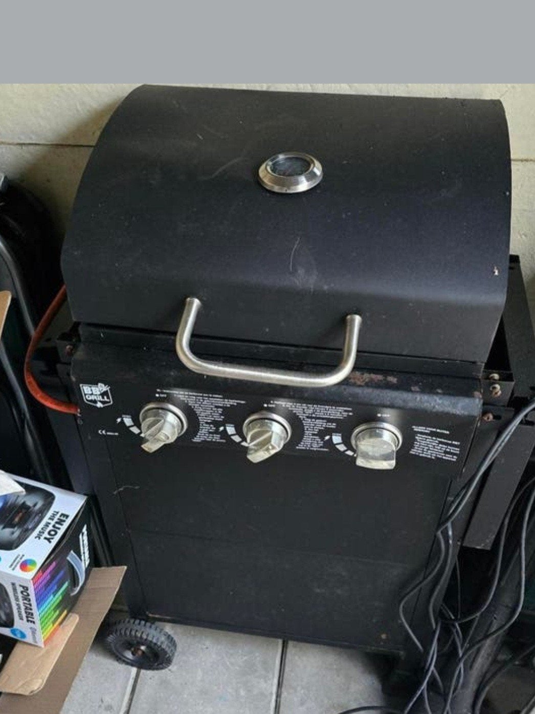 Gebruikte BBQ Grill met 3 branders, Ophalen of Verzenden, Gebruikt, BBQ Grill