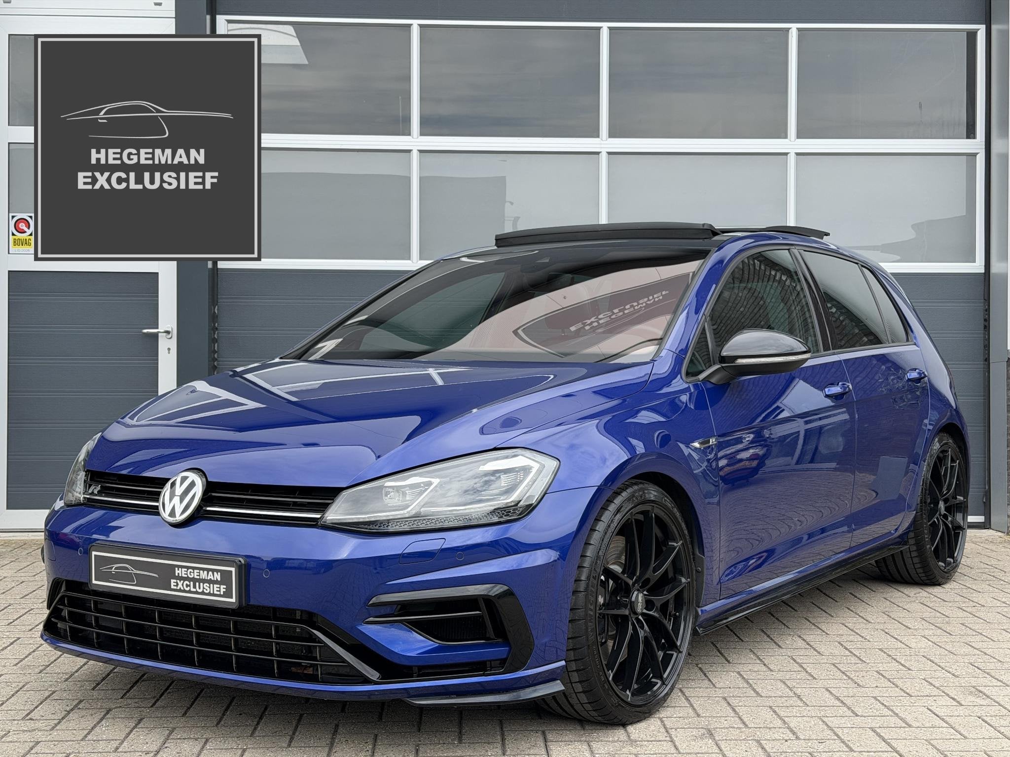 Volkswagen Golf 2.0 TSI 4Motion R | APR | OZ | Schuif-kantel, Automaat, Gebruikt, Blauw, 1427 kg
