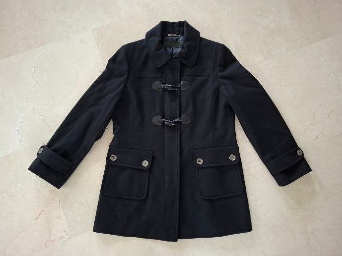 zeer mooie, zwarte winterjas als nieuw, Kleding | Dames, Jassen | Winter, Ophalen of Verzenden, Zo goed als nieuw, Maat 42/44 (L)