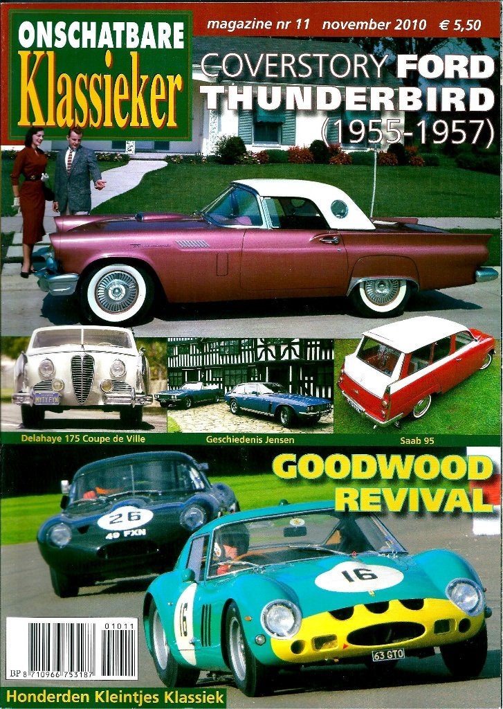 Onschatbare Klassieker Ford Thunderbird 1955-1957, Ophalen of Verzenden, Gelezen, Ford