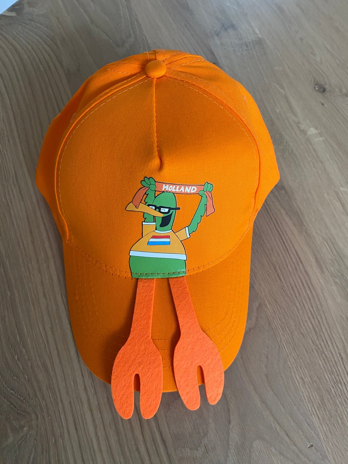 Oranje Holland Pet Van der Gijp - WK/EK Voetbal, Ophalen of Verzenden, Nieuw, One size fits all, Pet
