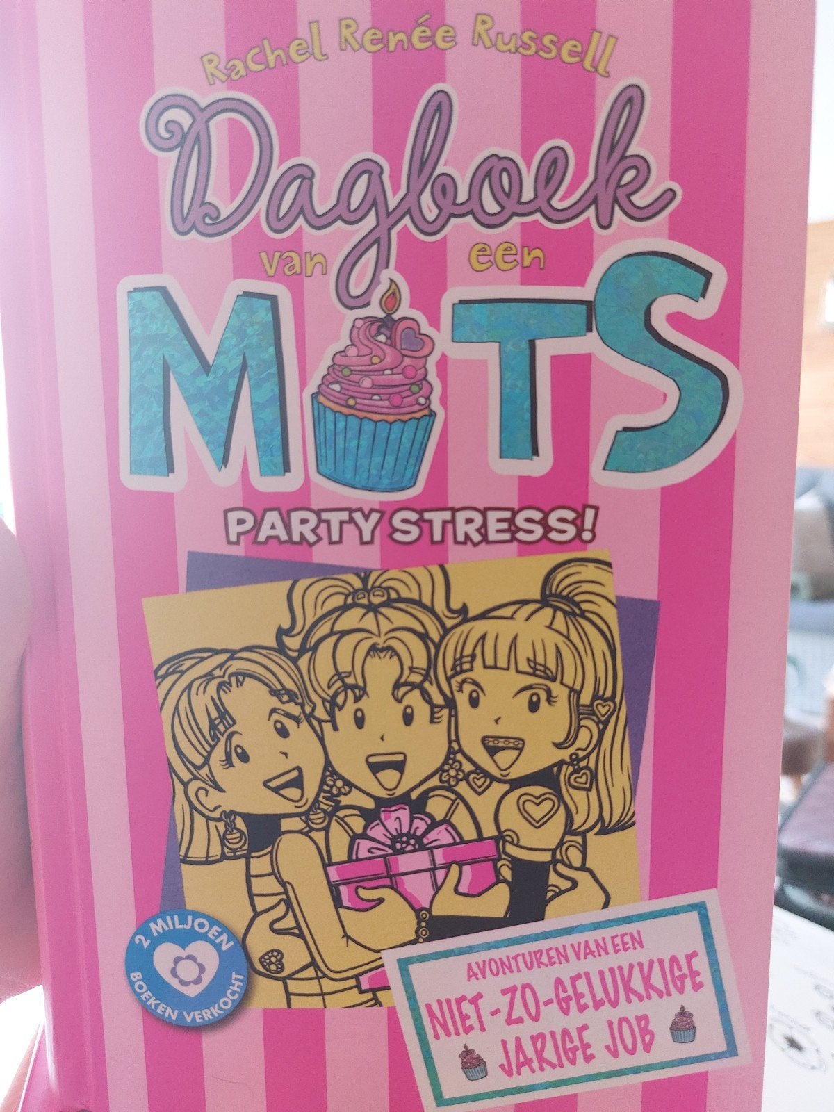 Dagboek van een Muts deel 13: Partystress!, Boeken, Ophalen of Verzenden, Zo goed als nieuw, Rachel Renée Russell
