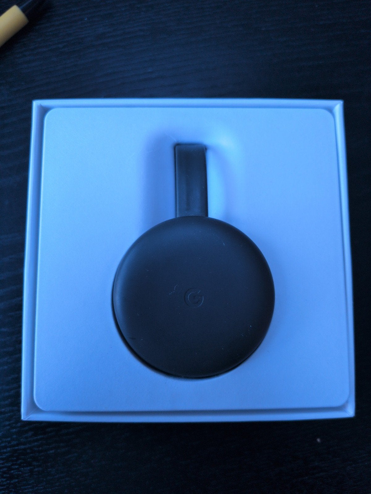 Google Chromecast V3 compleet in originele doos, zgan, Ophalen of Verzenden, Zo goed als nieuw, HDMI, Zonder harde schijf