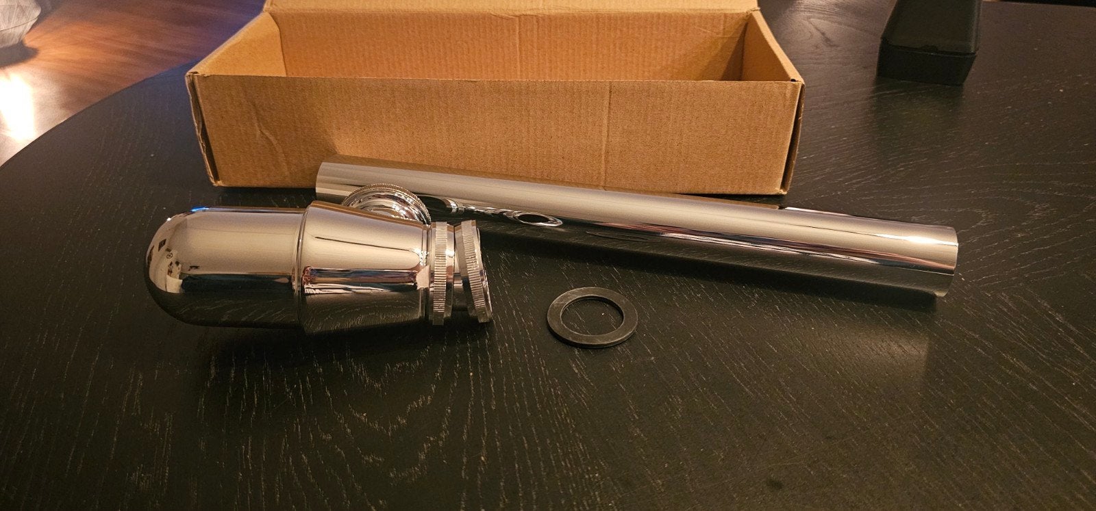 Clou InBe bekersifon messing tbv Flush 6 IB/06.53090, Ophalen of Verzenden, Nieuw, Wastafel