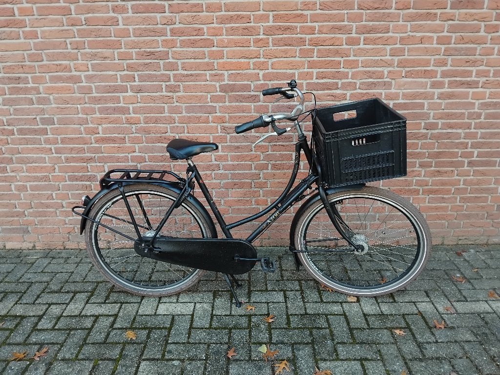 Azor 56 cm transportfiets., Overige merken, Gebruikt, Versnellingen, 56 cm of meer