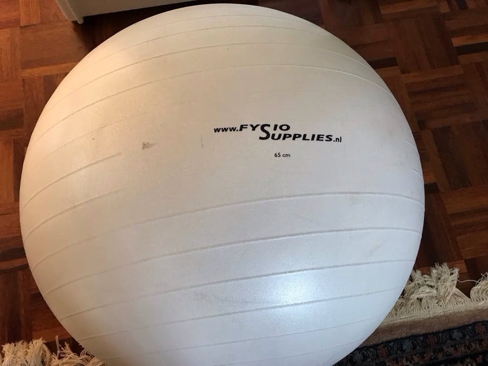 Fysio Supplies Fitnessbal 65 cm, Ophalen, Gebruikt, Fitnessbal