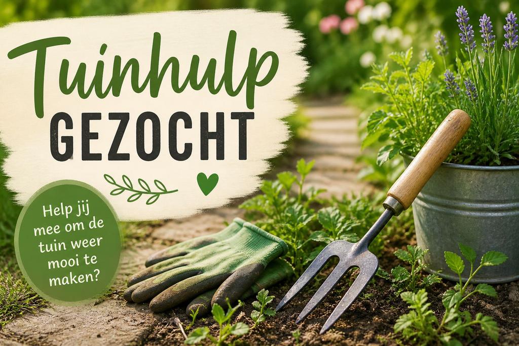 Tuinhulp gezocht (particulier) – flexibel aantal uren/week, Vacatures, Overige uren, Overige vormen