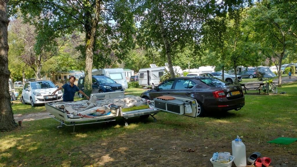 Vouwwagen Camplet Savanne, Ophalen of Verzenden