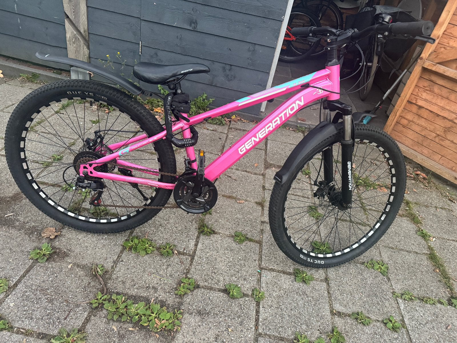 Mooie roze meiden fiets!, Ophalen, 24 inch of meer, Aluminium, Zo goed als nieuw