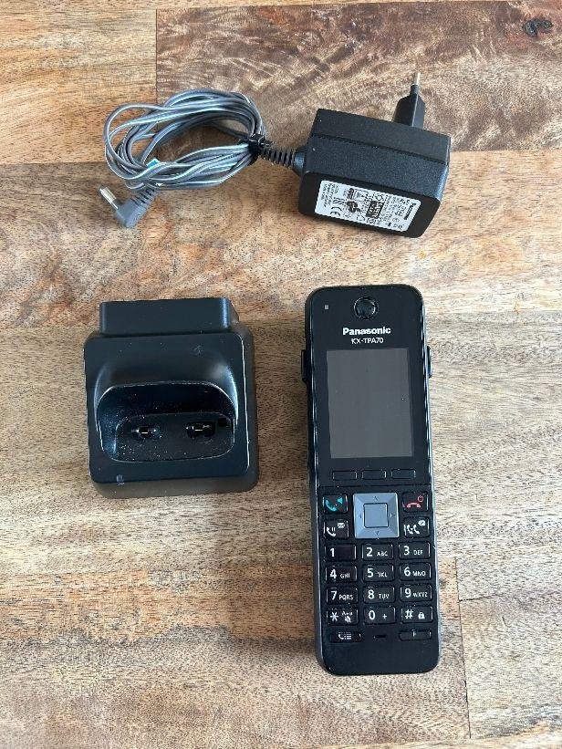 Panasonic KX-TPA70 Dect AAA Clip en lader TPA70 KXTPA70, Ophalen of Verzenden, Refurbished, 1 handset