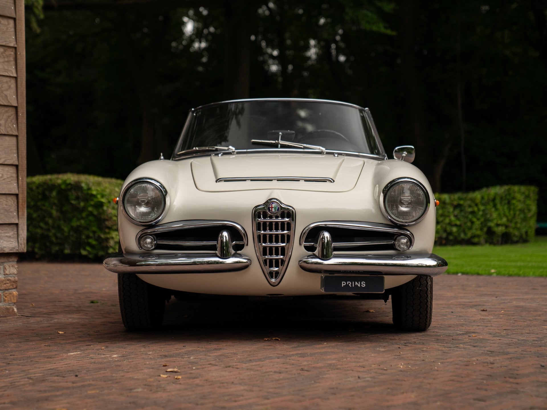 Alfa Romeo Giulia 1600 Spider | Origineel Nederlands, Auto's, Zwart, Cabriolet, Wit, Origineel Nederlands
