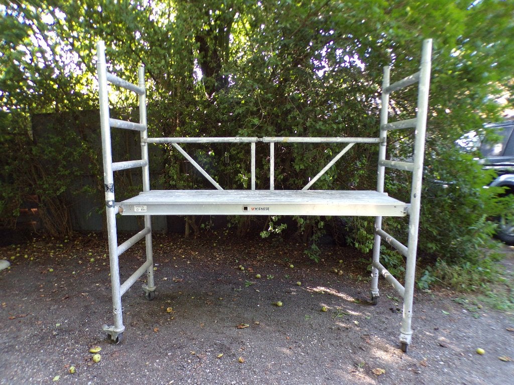 Aluminium Kamersteiger, Ophalen, Gebruikt, Rolsteiger of Kamersteiger, Minder dan 2 meter