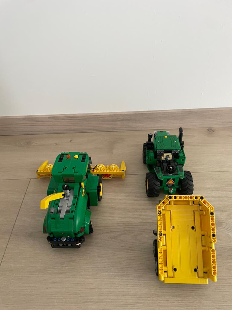 John Deere Lego met boekjes., Lego, Ophalen of Verzenden, Zo goed als nieuw, Complete set