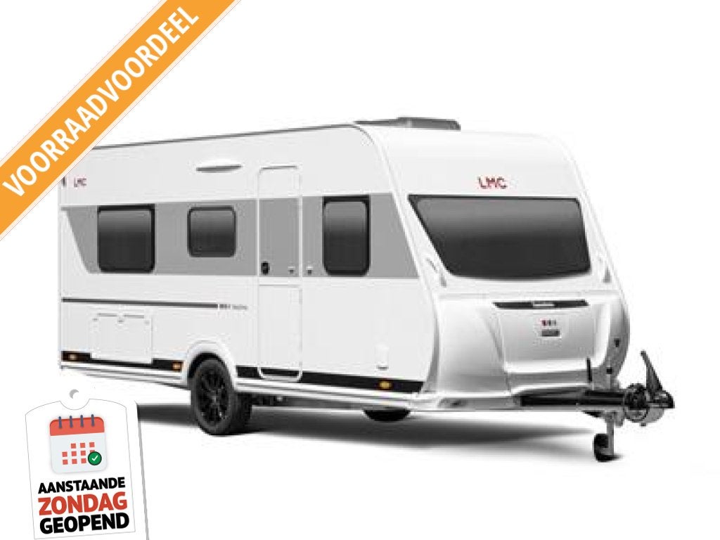 LMC Sassino 460E 2026, premium matrassen, 1360kg en mover!, Caravans en Kamperen, Bedrijf, Treinzit, 5 tot 6 meter, LMC en Münsterland