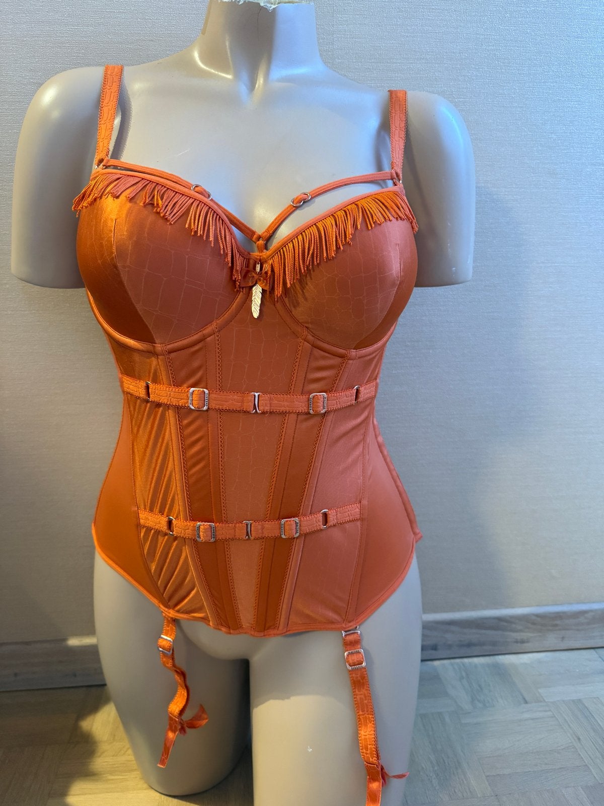 Marlies Dekkers corset 75D Sahara Simmer, Ophalen of Verzenden, Zwart, Body of Korset