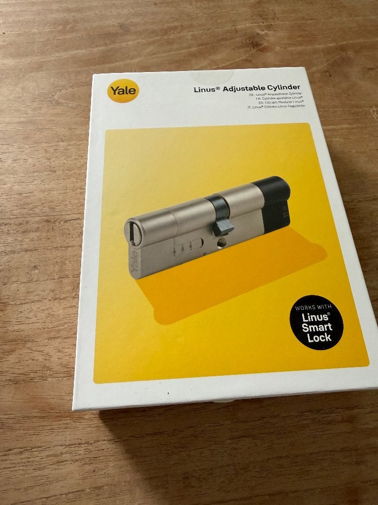 Linus verstelbare cilinder, Verzenden, Nieuw, Rvs, Slot