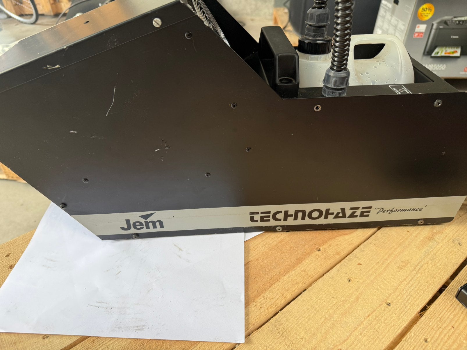 Jem TechnoHazer DMX in flightcase, Ophalen, Zo goed als nieuw