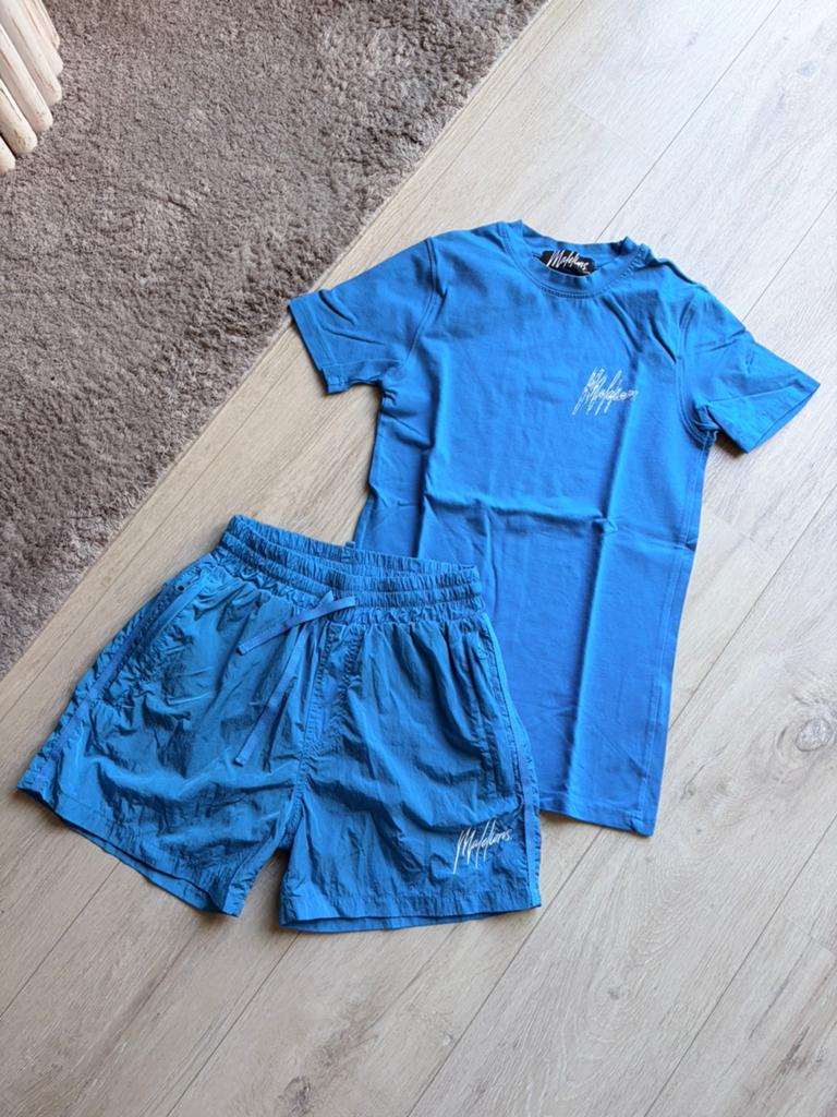 Zwembroek & Shirt Malelions, Ophalen of Verzenden, Zo goed als nieuw, Jongen, Sport- of Zwemkleding