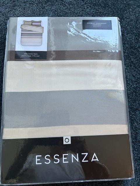 Essenza dekbedovertrek 2 persoons  100% Satijn Katoen, Info@essenzahome.nl, Dekbedovertrek, Ophalen of Verzenden, Essenza
